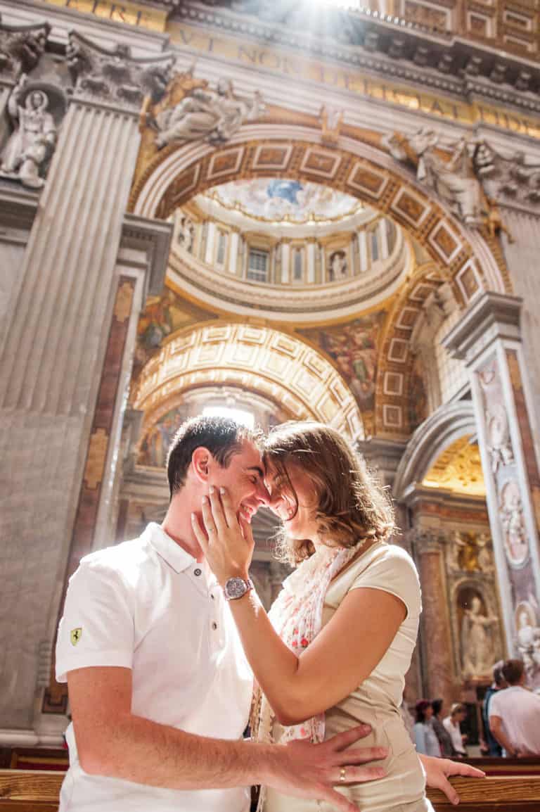 Ensaio Pré Casamento Vaticano Roma