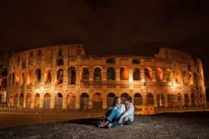 Ensaio Pré Casamento em Roma Coliseu